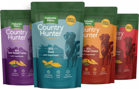 Country Hunter's high-protein pouches: the best food supplement for dogs - Pets Villa