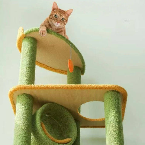MARTINA Plant Style Cat Climbing Tree - product image. This is a product of Pets Villa.