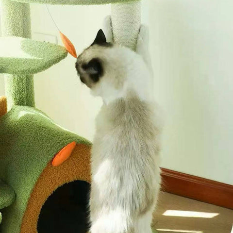 MARTINA Plant Style Cat Climbing Tree - product image. This is a product of Pets Villa.