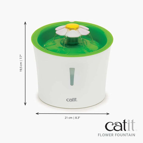 Size image of CATIT Original Cat Flower Fountain 3L - Pets Villa.