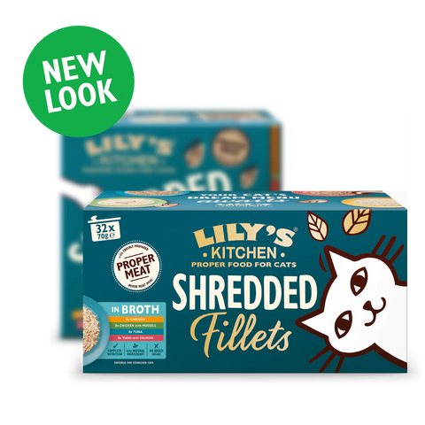 LILY'S KITCHEN Cat Shredded Fillets Multipack