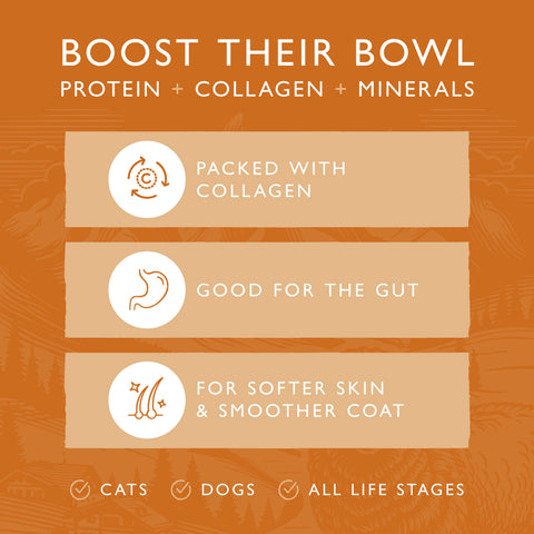 Image explaining the benefits of EDEN Nordic Lamb Bone Broth 500ml - Pets Villa.