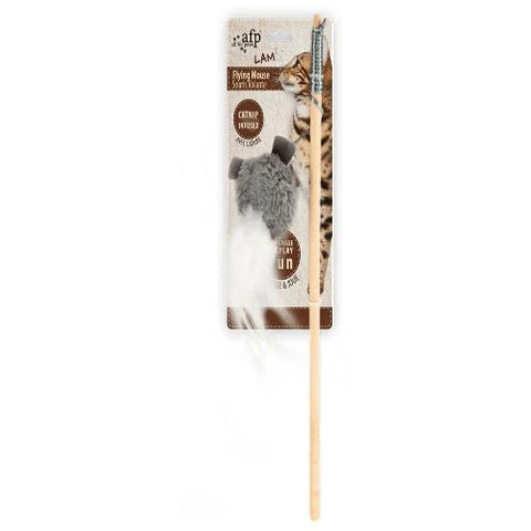 ALL FOR PAWS Flying Mouse Catnip Infused Cat Wand Assorted - Pets Villa