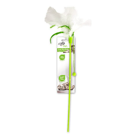 ALL FOR PAWS Magic Wing Wand Cat Toy – Front View