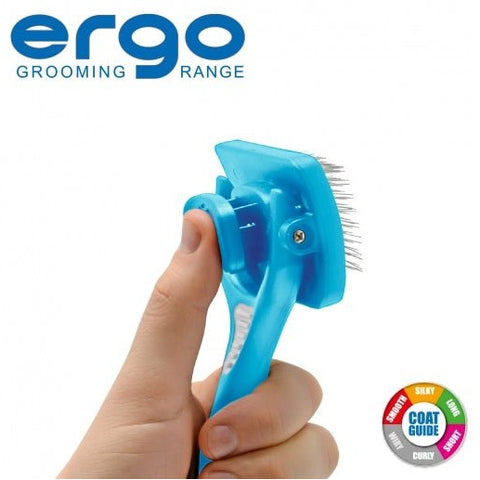 ANCOL Ergo Self - Cleaning Slicker - Pets Villa