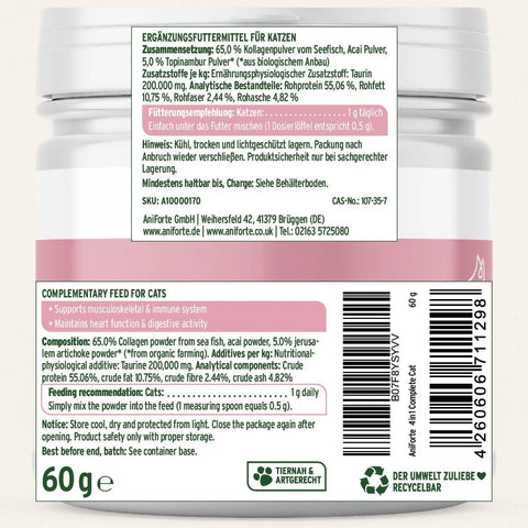 ANIFORTE 4in1 Complete for Cats 60g - Pets Villa