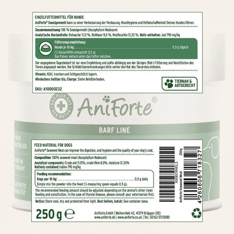 ANIFORTE Seaweed Powder For Dog - Pets Villa