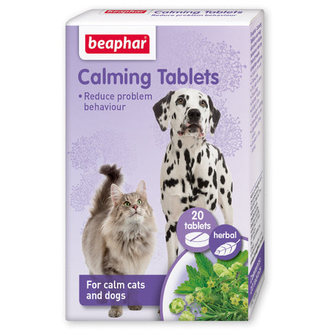 BEAPHAR Calming Tablets for Cats and Dogs 20 Tablets - Pets Villa