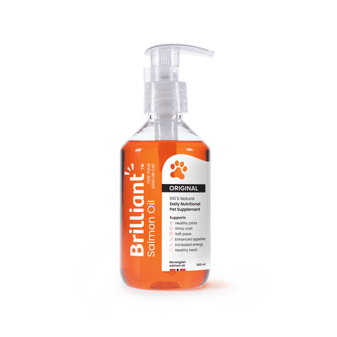 BRILLIANT Salmon Oil for Cats and Dogs - Pets Villa