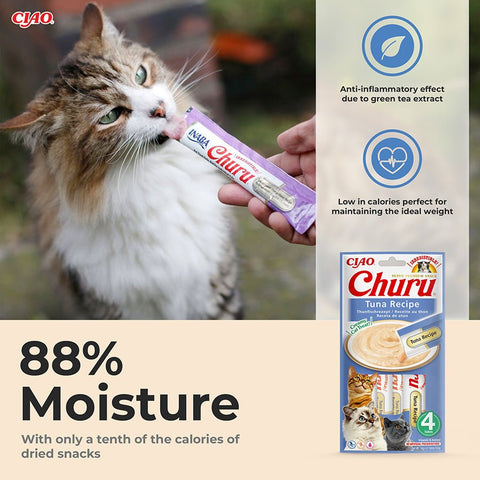 CHURU Cat Tuna Recipe 4x14g - Pets Villa