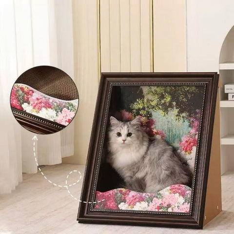 Classic Art - Inspired Cat Scratcher Frame - Pets Villa