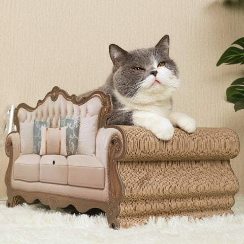 Deluxe Sofa Cat Scratcher - Pets Villa