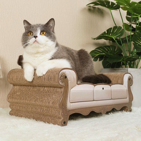 Deluxe Sofa Cat Scratcher - Pets Villa