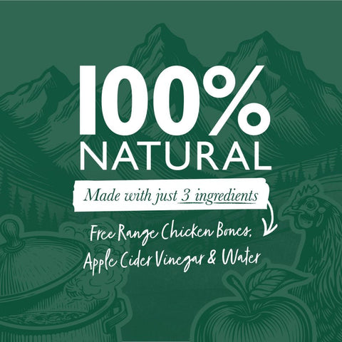 EDEN Free Range Chicken Bone Broth 500ml - Pets Villa
