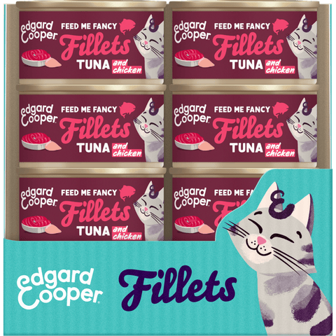 EDGARD & COOPER Cat Tuna and Chicken Fillets Complementary Food - Pets Villa