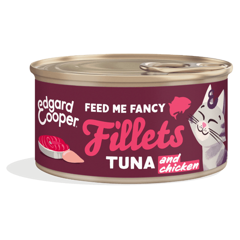 EDGARD & COOPER Cat Tuna and Chicken Fillets Complementary Food - Pets Villa