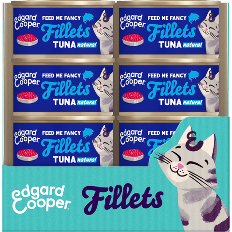 EDGARD & COOPER Cat Tuna Fillets Complementary Food - Pets Villa