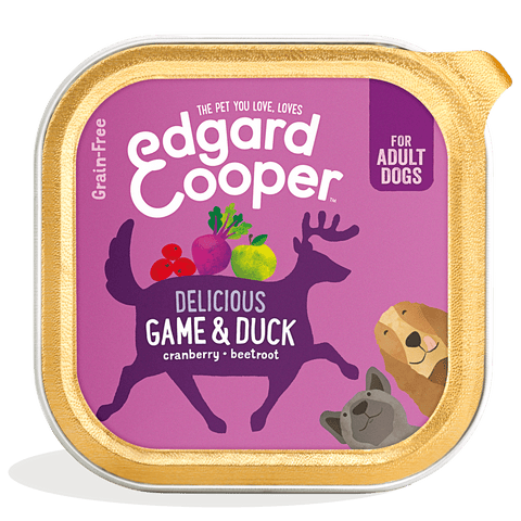 EDGARD & COOPER Dog Grain - free Game and Duck - Pets Villa