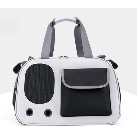 Foldable Mesh Pet Travel Bag - Pets Villa