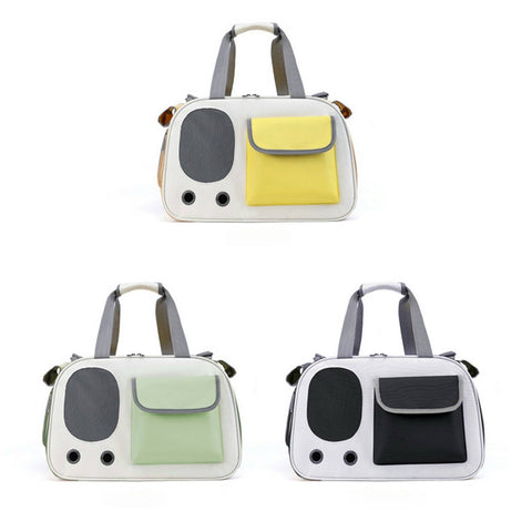 Foldable Mesh Pet Travel Bag - Pets Villa