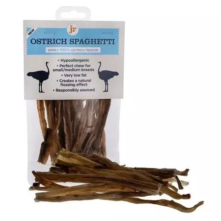 JR Ostrich Spaghetti 80g - Pets Villa