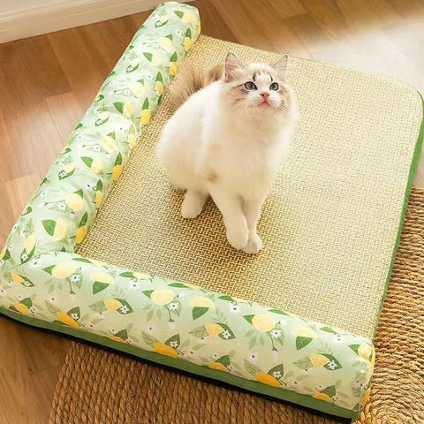 Lemon Breeze Ventilated Pet Bed - Pets Villa