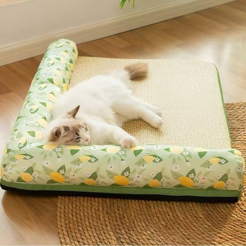 Lemon Breeze Ventilated Pet Bed - Pets Villa
