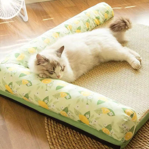 Lemon Breeze Ventilated Pet Bed - Pets Villa