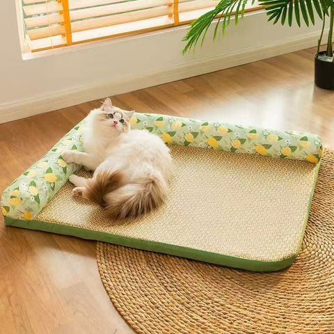 Lemon Breeze Ventilated Pet Bed - Pets Villa