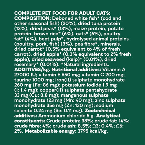 NATURES MENU Cat Dry High in Meat with Deboned White Fish Dry Food - Pets Villa