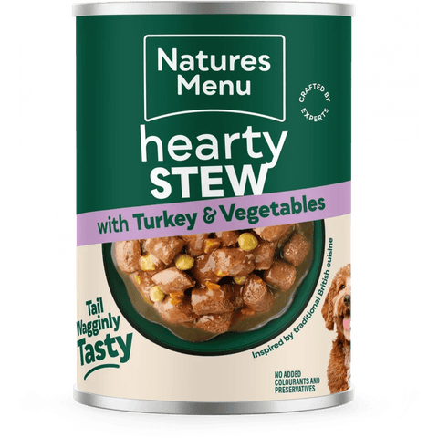 NATURES MENU Dog Hearty Stew with Turkey and Vegetables - Pets Villa