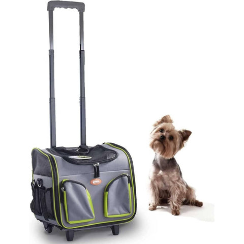 PAWISE Travel Trolley Bag for Pets - Pets Villa