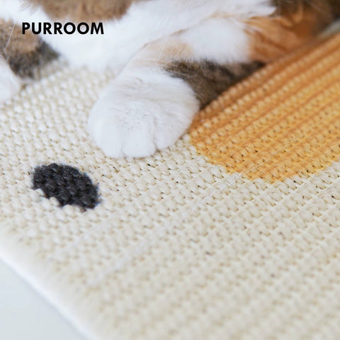 PURROOM Little Chick Sisal Scratcher Mat - Pets Villa