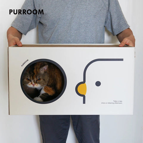 PURROOM Little Chicken Cat House - Pets Villa