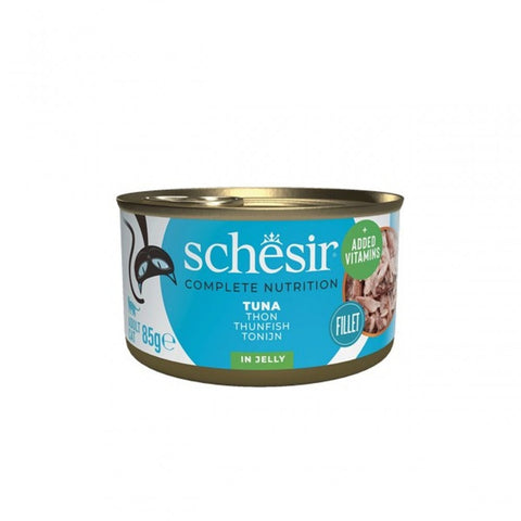 SCHESIR Complete Nutrition Tuna in Jelly Cat Can - Pets Villa