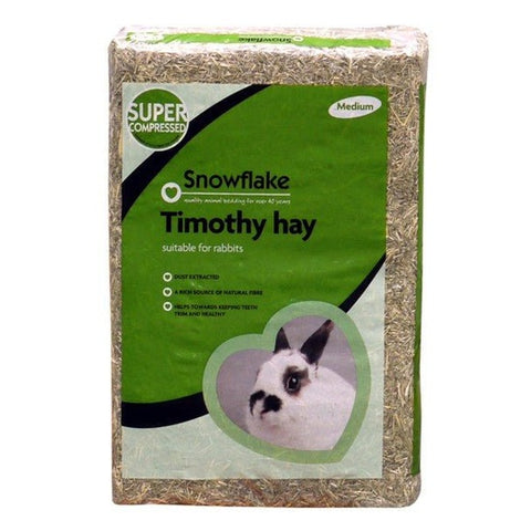 SNOWFLAKE Timothy Medium Hay 1.5kg - Pets Villa
