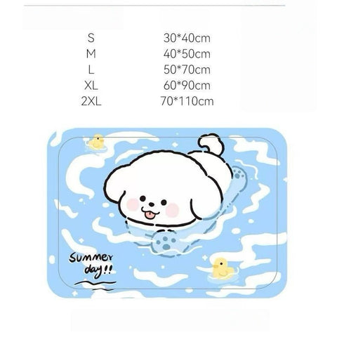 Summer Day Pet Cooling Mat - Pets Villa
