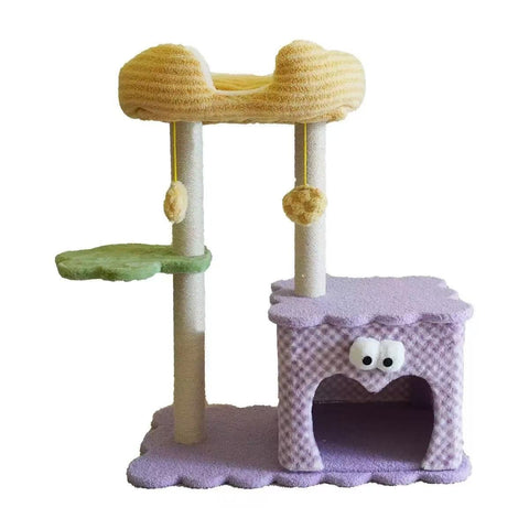 TOLEA Cosy Cloud Cat Tower - Pets Villa