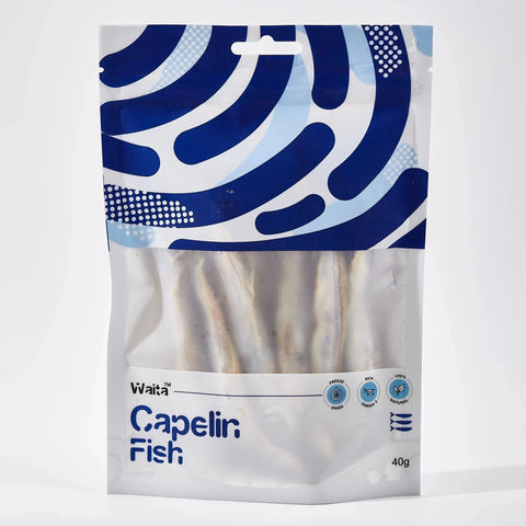 WAITA Freeze Dried Capelin 40g - Pets Villa