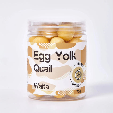 WAITA Freeze Dried Quail Egg Yolk 70g - Pets Villa