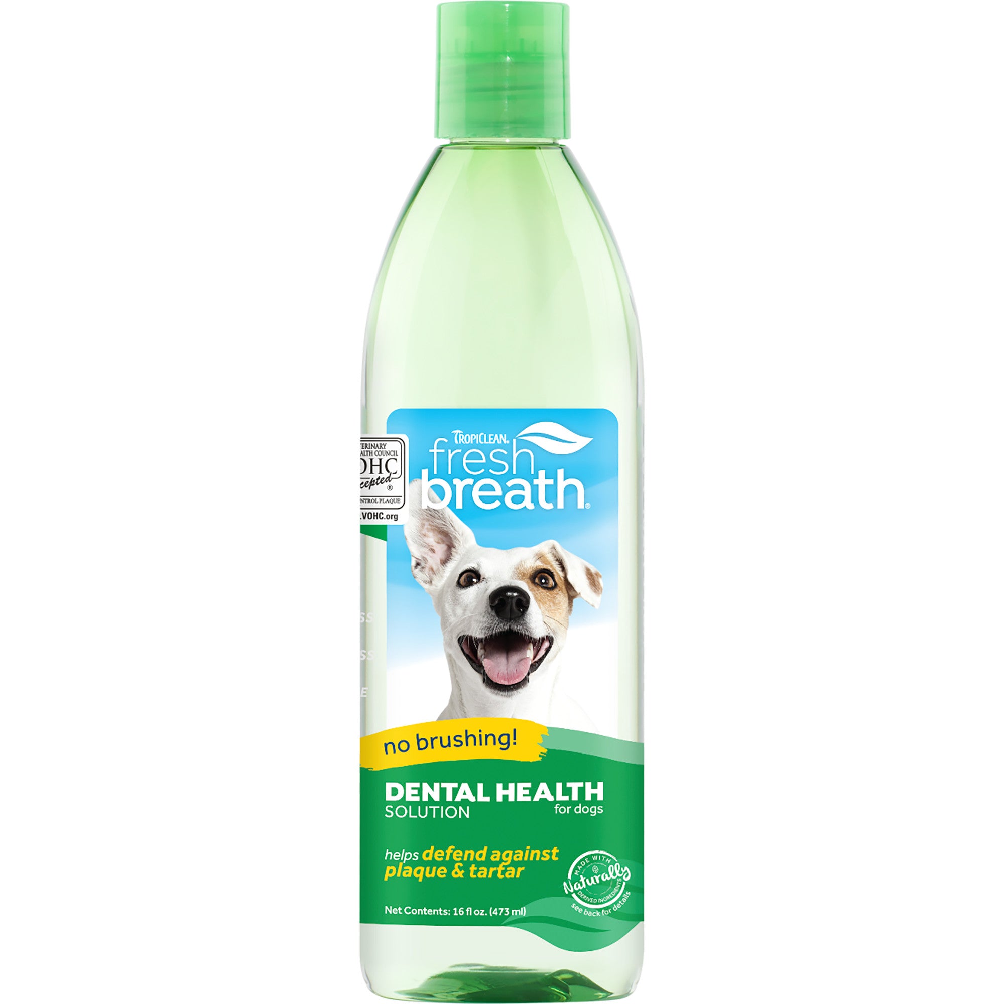 TROPICLEAN Fresh Breath Dental Health Solution for Dogs Pets Villa