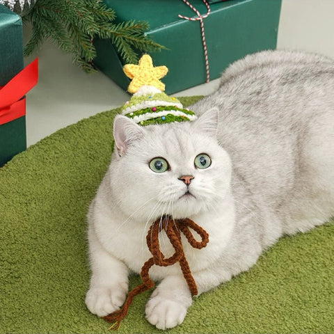 ZEZE Christmas Knitted Pet Hat - Pets Villa