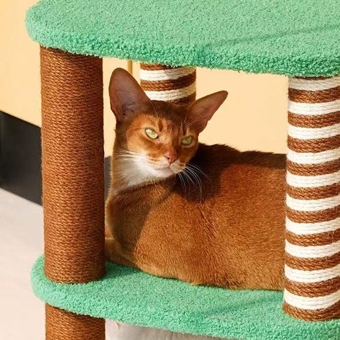 ZEZE Farm Cat Condo - Pets Villa