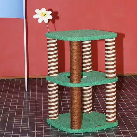 ZEZE Farm Cat Condo - Pets Villa