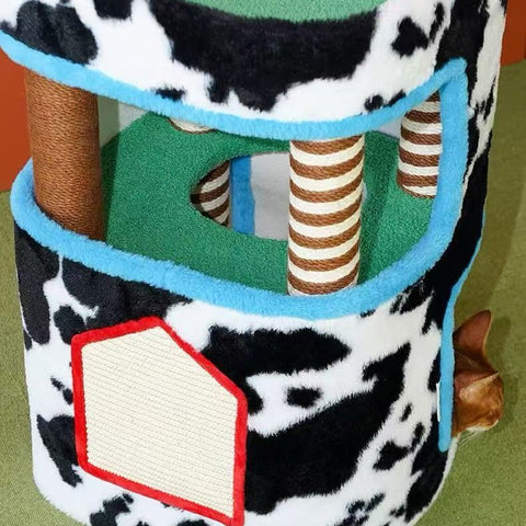 ZEZE Farm Cat Condo - Pets Villa