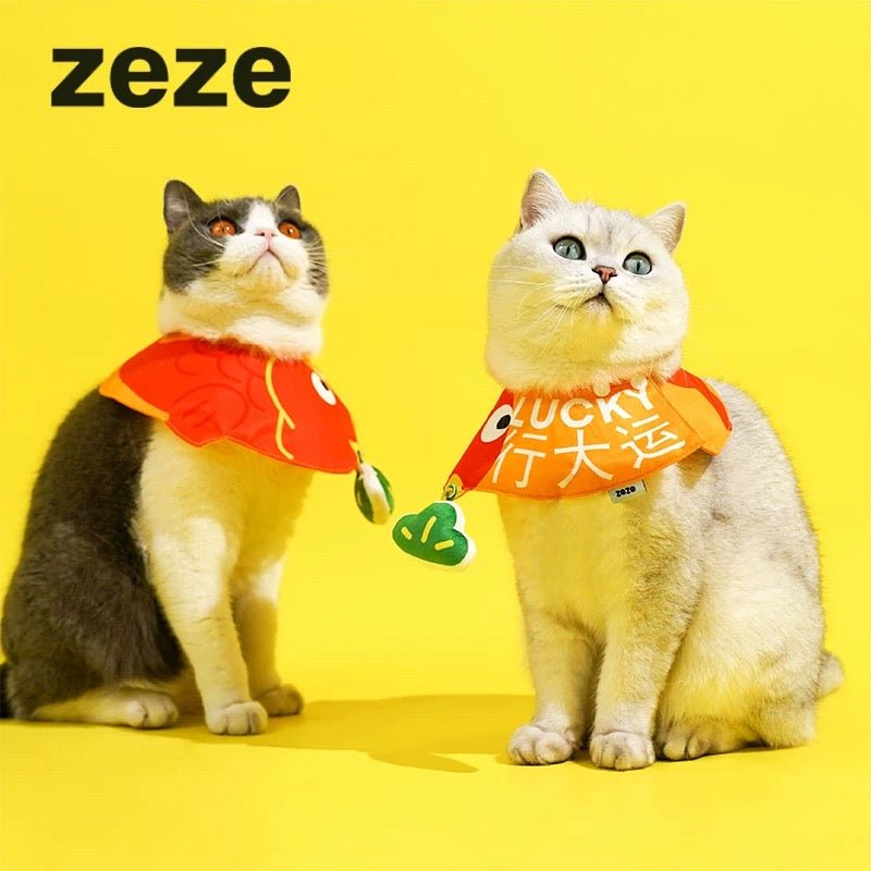 ZEZE Festival Lucky Fish Collar Pets Villa - Main Image