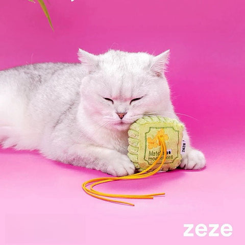 ZEZE Funny Mooncake Pet Toy - Pets Villa