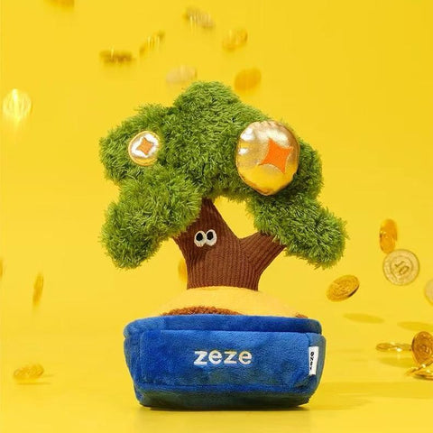 ZEZE Good Fortune Money Plant Enrichment Dog Toy - Pets Villa