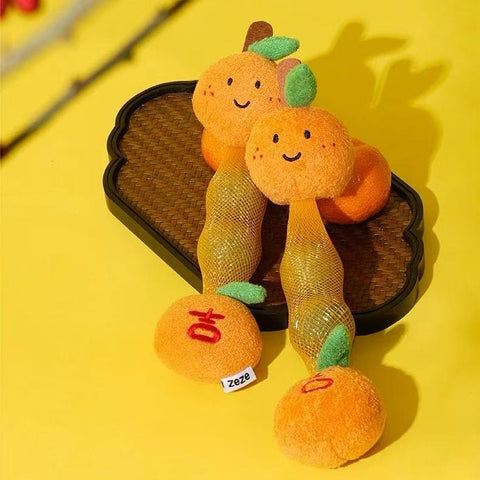 ZEZE Lucky Orange Cat Catnip Toy - Pets Villa