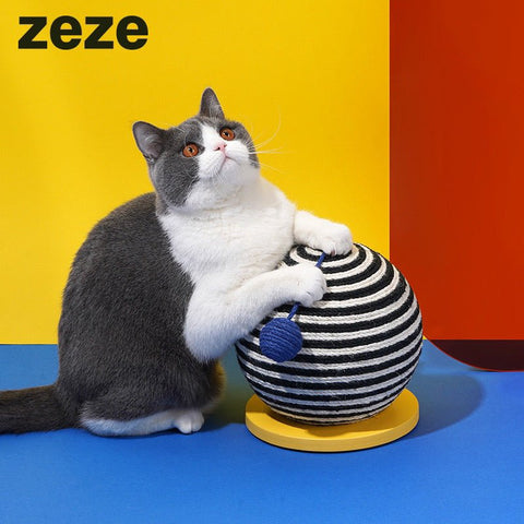ZEZE Memphis Scratch Ball - Pets Villa